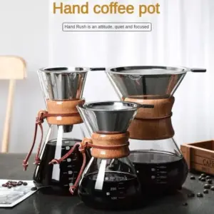 Renova Handcrafted Glass Pour Carafe
