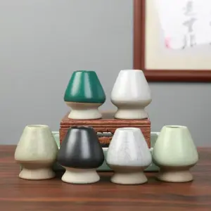Japanese Ceramic Chasen Stand